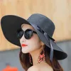 Fashion Straw Hat Elegant Summer Sun Hats Street Cap Wide Birm Beach Caps For Men Women