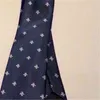 Cravatta da uomo Cravatta da uomo Designer 100% seta Jacquard Marca Classic Bee Print Cravatta fatta a mano per uomo Matrimonio Casual Business Fashion Cravatta con scatola 84J3