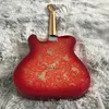 New TL golden flower electric guitar chrome accessories real photos of the factory wholesale