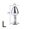 Large Metal Anus Plug Men and Women Expansion Irritation Toy Stainless Steel Material Adult sexyy Aid Store