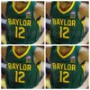 CEOA3740 NCAA 2021 Final Four Baylor Basketball Jersey College 12 Jared Butler 11 Mark Vital 45 Davion Mitchell 42 Dain Dainja 4 LJ Cryer May May