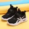Breathable Tennis Sport Kids Shoes Lightweight Boys Sneakers Fashion Children's Casual Shoes Hook&Loop Outdoor Sneakers for Girl 220516