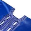 Vêtements ethniques HD 2022 vêtements traditionnels africains hommes formels Bazin Riche Dashiki tenues chemise pantalon Robe costume broderie bleu 3 pièces ensemble