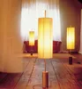 النمط الياباني الحد الأدنى من النسيج التاتامي مصباح الأرضية المصباح الشمال دراسة غرفة المعيش
