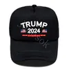 القبعة الانتخابية الأمريكية دونالد ترامب 2024 قبعات البيسبول الرجال الهيب هوب قبعة التنفس شبكة شمس القبعات de292