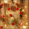 Festdekorationshändelse levererar festlig hem trädgård jul led stränglampor batteridriven koppartråd stjärna fairy ljus utomhus ons