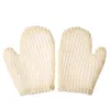 Natural Sisal Bath Spa Shower Scrubber Sponge Fiber Glove Mitt Soften Slooth Renew Hud Anti-Aging Eco Friendly