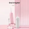 Seago Portable Oral Irrigator Dental Water Flosser USB RECHARGABEABEL 5 JET NOZLES 190 ML VACUUM TANK VATTENSKAPT TELTHEGER3083704