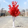 Party Decoration 1,5 m Artificial Wedding Cherry Road Props Iron Sakura Arch Citation Shelf Bakgrund Decor Prop Decoration Party