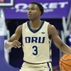 College Basketball draagt ​​3 Max Abmas Oral Roberts University Basketball Jersey 2022 NCAA Finale vier Oru Jerseys 13 Nate Clover III 14 Deshang Weaver Trey Phipps