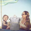 Backpack Warehouse Seersucker fraliper Bag Mommy Viagem multifuncional para mamãe dom1091276backpack