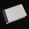 A4 Transparent Plastic Punched Pockets Folders Filing Thin 11Holes Loose Leaf File Storage Documents 100pcs/lot