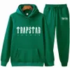 Nieuwe Heren Trainingspak TRAPSTAR Mode Hoodie Sportkleding Mannen Kleding Jogging Casual Heren Running Sport Suits ontwerper Broek 2 Stuks Sets plus size vrouwen kleding