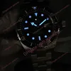 Montre pour homme automatique céramique mécanique montres de luxe 43mm entièrement en acier inoxydable fermoir coulissant nager montres-bracelets étanches