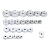 Repair Tools & Kits 25 Pcs Watch Back Case Metal Aluminum Closer Press Dies Tool Hight Quality Silver Color Closing Backs