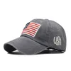 Partihandel Fashion American Flag Camouflage Baseball Cap Mens Womens Rebound Army Bone Truck Driver High Quality Gorras