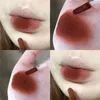 Lip Gloss Batom à prova d'água de longa duração fosco vermelho marrom nu esmalte líquido sexy matiz beleza cosmética para lábios