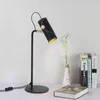 Lampes de table lampe à LED nordique éclairage de chevet pour chambre Art déco en cuir luminaires salle d'étude lire bureau lampe de table