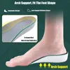 Höhe erhöhen Einlegesohlen für Männer Frauen Schuhe Plattfüße Arch Support Orthopädische Einlegesohlen Turnschuhe Ferse Lift Memory Foam Schuh Pads 220713