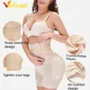 Velssut kvinnor hög midja hip förstärkare kort för damer butt lyfter bantning bomullsplatta shapewear bodysuit shaper modell trosor y220411