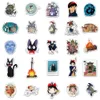 Cool 10/20/50/100pcs totoro animou far princess mononoke kiki 스티커 애니메이션 지브리 미야자키 하야오 스티커 데칼 어린이 선물