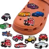 24 style colorfuls car croc charms soft rubber shoecharms buckle fashion shoe accessories clog decoration part gift