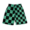 Demon Slayer Kimetsu No Yaiba Short Pants Męskie anime 3D Print Beach Shorts Harajuku Streetwear Male Board Dzieciowe spodnie D220615