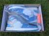 2022 Authentic UNC 1 Power Blue White Chicago Red 1S Shoes Canary Yellow Men Outdoor Women Sports Sports With Box