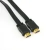 High Quality Full HD 1080P Cable Supports 3D Male to Male Plug Flat Cables Cord for Audio Video HDTV 30cm 50cm 1.5M 3M