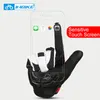 Inbike Full Finger Cycling Gloves Cykelcykelutrustning Ridning utomhus Sports Fitness Touch Screen Gel Padded If239 220622