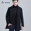 플러스 사이즈 2020 겨울 남성 코트 스마트 캐주얼 오버 코트 겨울 포켓 디자이너 드레스 양모 남성 코트 LJ201106