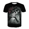 Bebida camiseta cerveja de cerveja Skull Tam camise