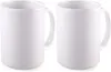 Sublimación taza en blanco transferir calor personalizado cerámica bricolaje de agua blanca copa de agua bebida de regalo spot al por mayor