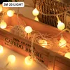 Strings LED Globe String Lights USB Fairy Light 5m 50 LED's Plug In Decor voor binnensoor buiten feest bruiloft kerstboom tuinle -stringsle