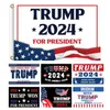 Проголосовало на Флаги Дональда Трампа 3x5 FT 2024 Правила изменили флаг с отрозками от втулки Патриотические избирательные украшения баннер 2021 новый