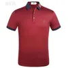 23ss Men's T-Shirts Designs Brand Fashion Polo Shirt Summer Casual Business Men's Lapel Short Sleeve Handsome Slim Fit Sportswear