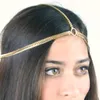 Clips de cabello Barrettes Fashion Boho Chic Chain Chain Wedding Tiara Noiva Headta -Crown Crown Accesorios de novia Joyería de adornos