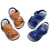 Kids sandals ragazzi sandali estivi in ​​pelle sandali estivi ragazze scarpe scarpa da spiaggia per bambini 2-5y f0073 220527