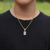 Pendant Necklaces Custom Iced Out Name Necklace Personalized Bubble Letter 18k Gold Sier Hip Hop Diamond Chain For Men Women Az In4753457