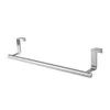 Towel Rack Over Door Towel Bar Hanging Holder Stainless Steel Bathroom Kitchen Cabinet Towels Rag Racks Shelf Hanger