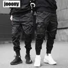 Męskie Spodnie Cargo Joggers Hip Hop Techwear Mężczyzna Japońska Streetwear Harem Spodnie joggingowe dla Plus Size 220325