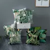 Taie d'oreiller MIAOTU été plante verte taie d'oreiller décor à la maison décoratif Housse De Coussin concepteur Polyester coussins Housse De Coussin 220623