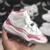 حذاء كرة السلة للأطفال من Bred XI 11S ، حذاء رياضي باللون الأحمر للرضع والأطفال الصغار ، حذاء Gamma Blue Concord 11 ، حذاء رياضي للأولاد والبنات ، حذاء رياضي Space Jam للأطفال مقاس 28-35