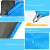 BBQ Tools 200x210cm Pocket Picnic Waterproof Dsand Beach Mat Free Sand Filt Outdoor Camping Picnick Tält Folding Cover Bed 2022