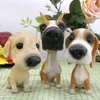 Interiördekorationer Bobble Heads Dog Ornaments Cute Car Dashboard Head Decoration Funny Shaking Animal Valp Decor för HomeInterior Interio