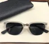 Brand Designer Men Sunglasses Women Titanium Frame Eyewear Mens Gray Brown Lenses Eyeglasses Fashion UV Protection Driving Sun Glasses with Original Box