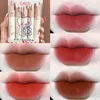 Lucidalabbra CACE Rossetto liquido Tè al latte Orso 5 pezzi / set Rossetti opachi Trucco Idratante Tinta a lunga durata Cosmetico TSLM2 Wish22