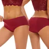 4pcs / Lot culotte physiologique pour menstruation coton période slips femmes fille sexy taille basse cycle menstruel sous-vêtements femme 220426