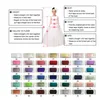 Girl Dresses Cute Fully Tiered Ruffles Flower Girls Tulle Dress Sequined Top Floor Length Children Bithday Party Ball Gowns