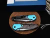 Butterfly BM945-221 Pocket Vouwmes Damascus Blade Aluminium Koolstofvezelgreep Tactische jacht EDC Survival Tool Knives A4046